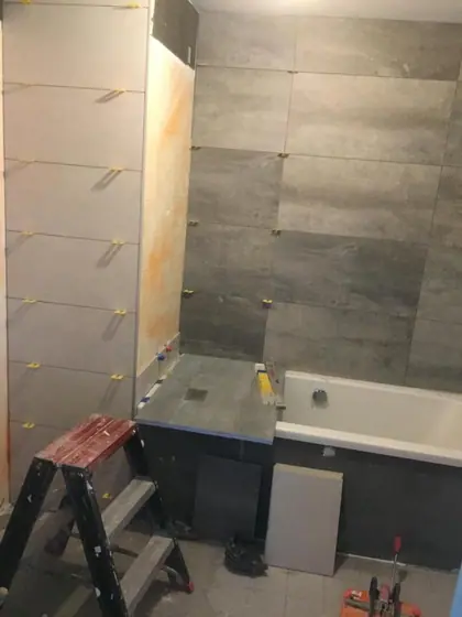 Badkamer renovatie in Zwolle door Klusbedrijf Wajer, foto 4 van 11
