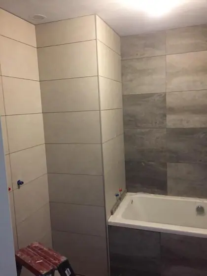 Badkamer renovatie in Zwolle door Klusbedrijf Wajer, foto 7 van 11