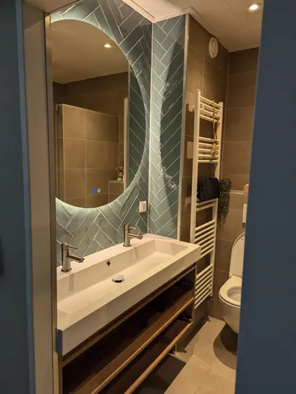 Badkamer verbouwing Zwolle door Klusbedrijf Wajer, foto 2 van 6
