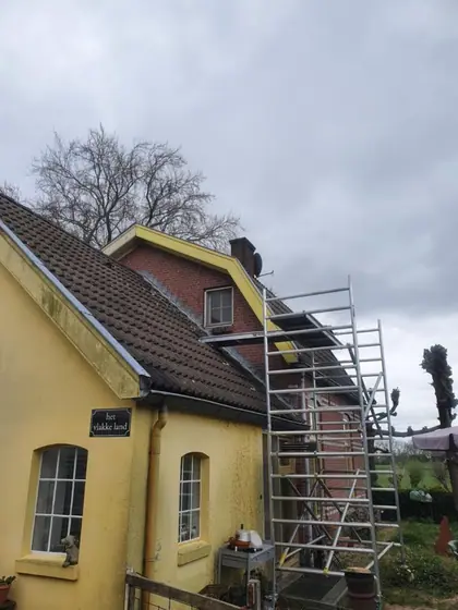Boeien en gevelbekleding vervangen in Zalk door Klusbedrijf Wajer, foto 6 van 6