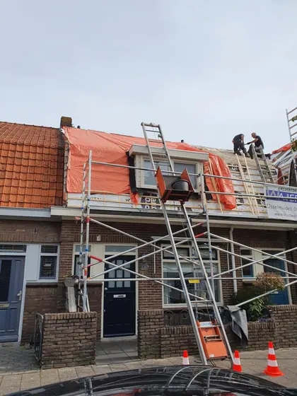 Dakpannen vervangen Kampen door Klusbedrijf Wajer, foto 13 van 15