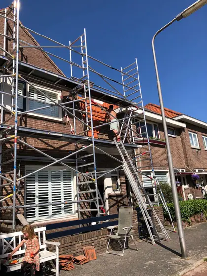Dakpannen vervangen Kampen door Klusbedrijf Wajer, foto 2 van 15