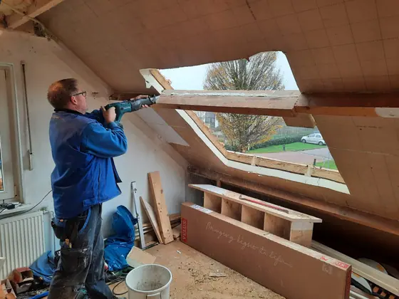 Dakramen plaatsen IJsselmuiden door Klusbedrijf Wajer, foto 7 van 8