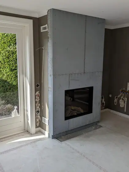 Houtkachel bekleden Genemuiden door Klusbedrijf Wajer