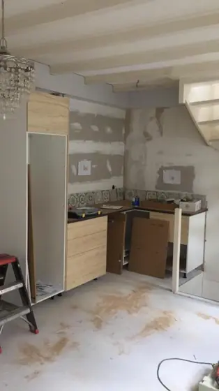 Nieuwe keuken plaatsen Kampen door Klusbedrijf Wajer, foto 7 van 10