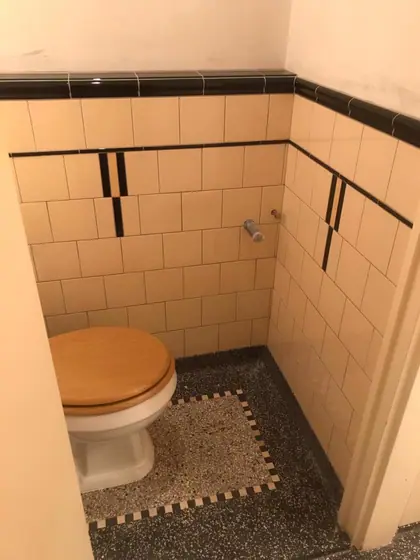 Tegelwerk toilet Kampen door Klusbedrijf Wajer